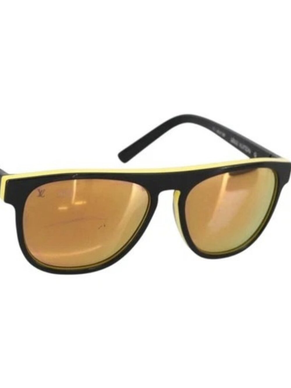 LOUIS VUITTON Sunglasses plastic Black Z0794E LV Auth bs33748